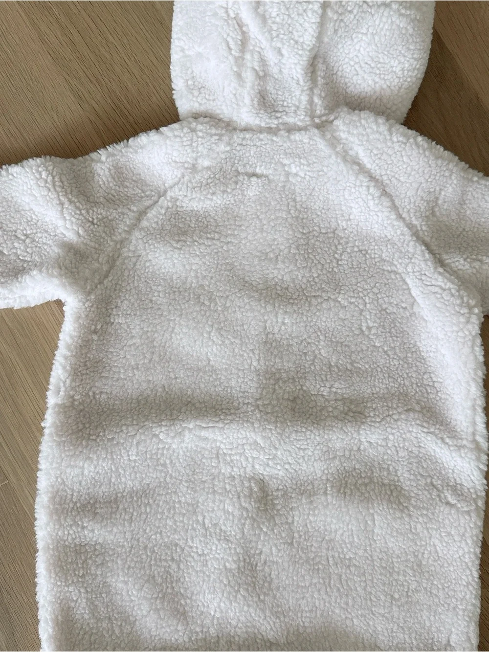 NWOT Polo Ralph Lauren Bear-Ear Teddy Fleece Bunting